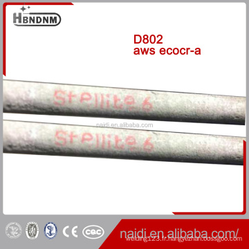 AWS A5.13 ECOCR-A TILE DE SOUDANT HARDFACHING POUR VALVES